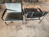 Wide Body Chair with Weight to Keep Back Cushion in Place