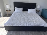 King Size Mattress with Headboard and Rails