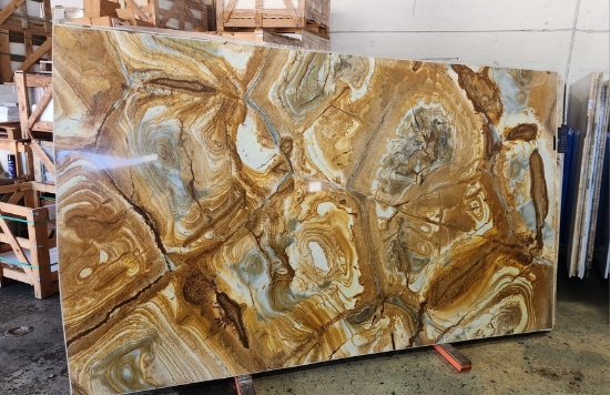 Smoke Ashes Marble 105" x 65" 2CM