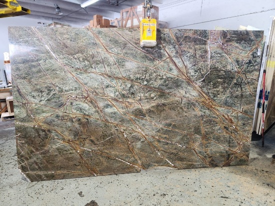 Forest Green Marble 122" x 72" 2CM