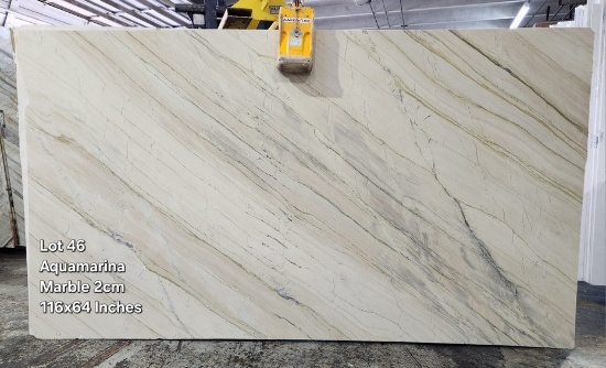 Aquamarina Marble 116" x 64" 2CM