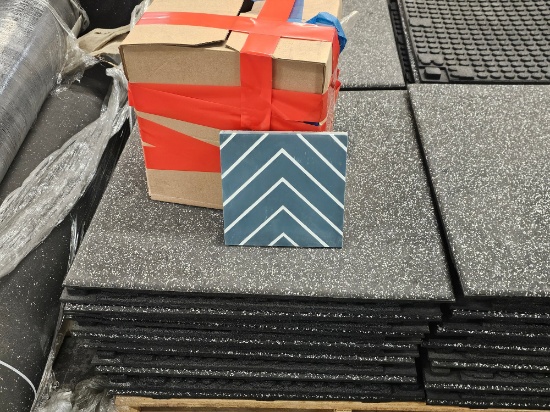 Lot Sold by the Square Foot - 145 Sq Ft of Cement Exterior Tile