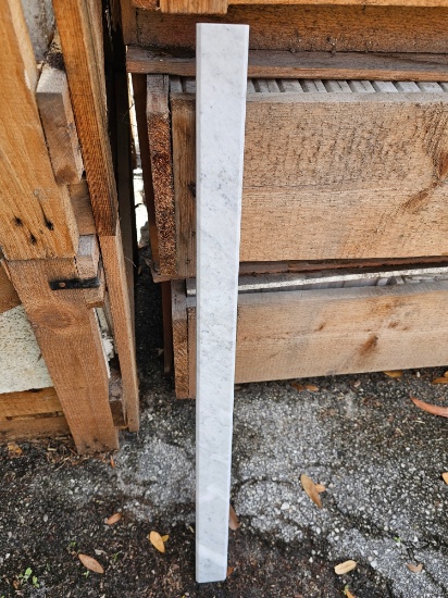 Lot Sold by the Piece - 32" x 2" Carrara Threshold