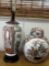 Oriental Lamp and Ginger Jar