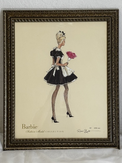 Limited Edition Barbie Fashion Model Print w. COA