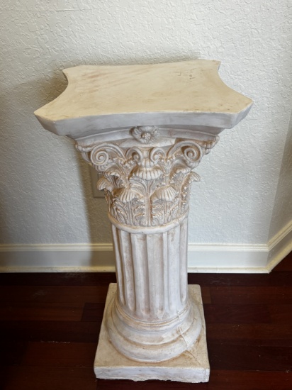 Classical Corinthian-Style Pedestal