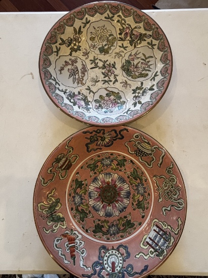 Decorative Hand-Painted Plates