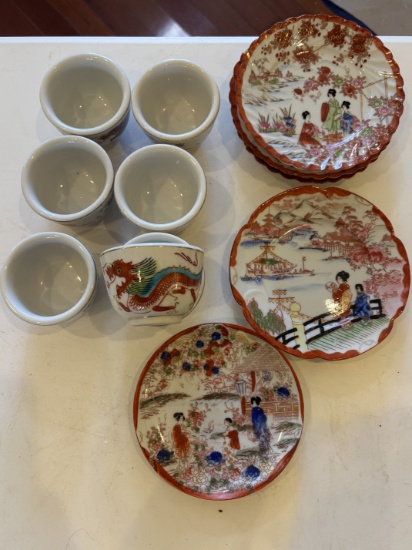 Asian-Themed Mini Tea Set