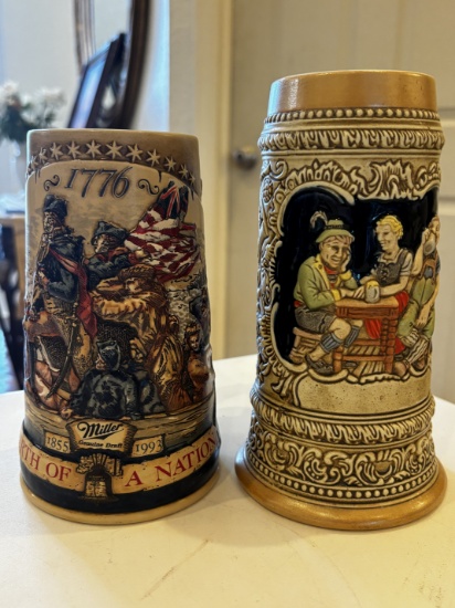 Miller & Ceramarte Beer Stein Collectibles