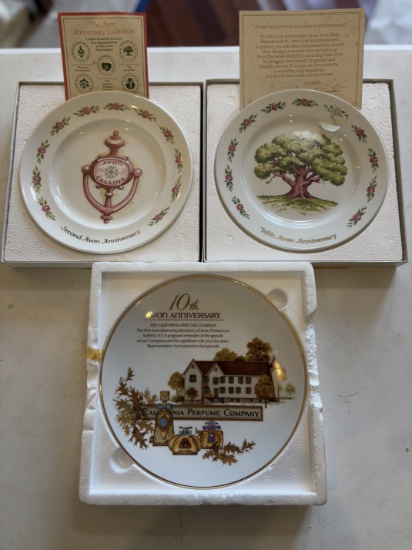 Avon Commemorative Plates