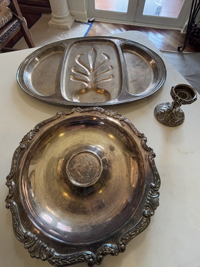 Classic Silver Plated Serving Dishes