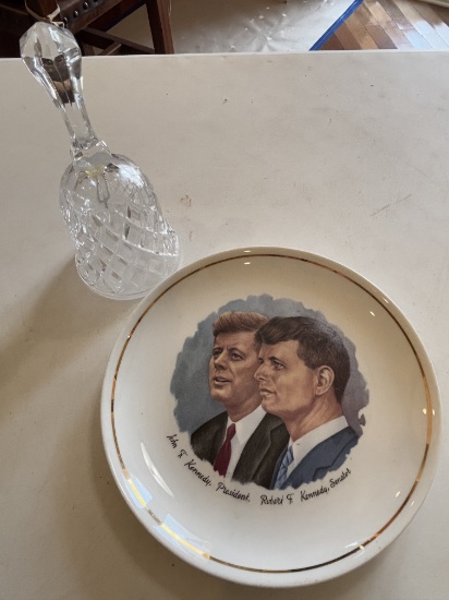 Vintage Kennedy Brothers Commemorative Plate