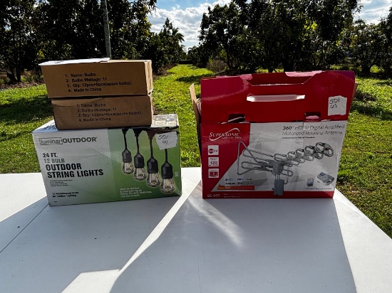 Outdoor & Home Essentials - Lights & HDTV Antenna