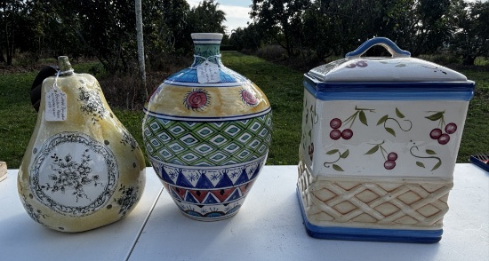 Decorative Ceramic Vases and Containers
