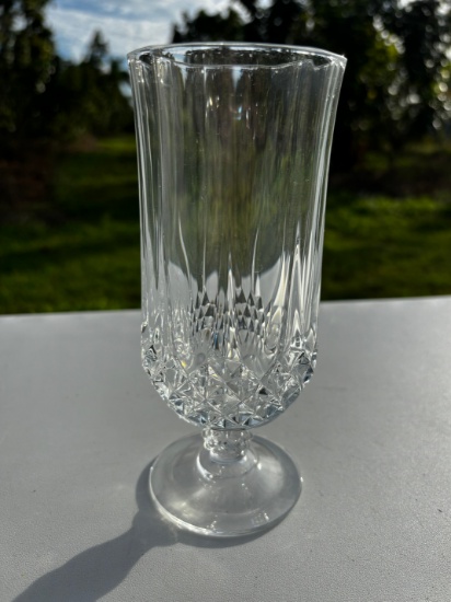 Vintage Cut Glass Goblets