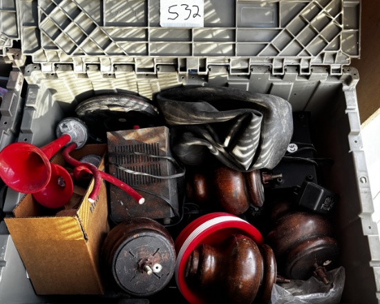 Vintage DÃ©cor and Electrical Components