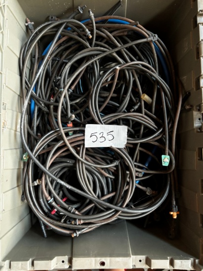 Coiled Hydraulic and Electrical Hoses