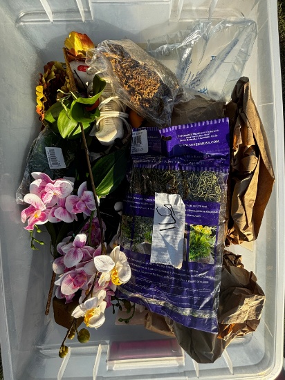 Artificial Plants and Crafting Tools