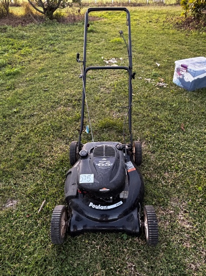Poulan 6.5 HP Gas-Powered Lawn Mower