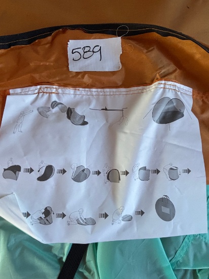 Portable Pop-Up Tent with Instructions