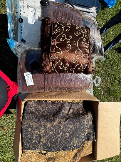 Decorative Throw Pillows and Textiles