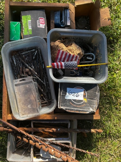 Assorted Metal Screws and Bits