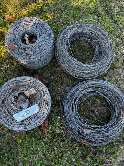 Rolls of Barbed Wire