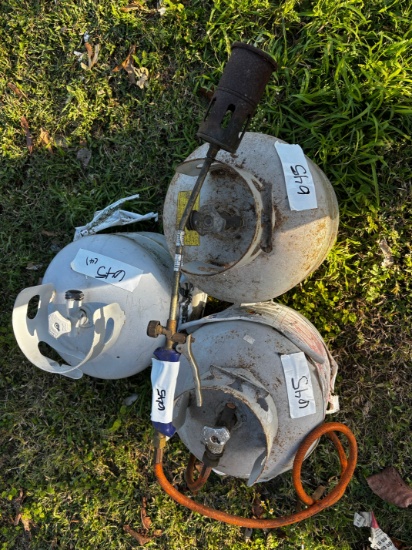 Propane Tanks with Torch Kit