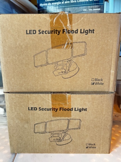 LED Security Flood Light Lot