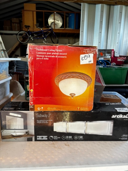Lighting Fixtures Mixed Lot
