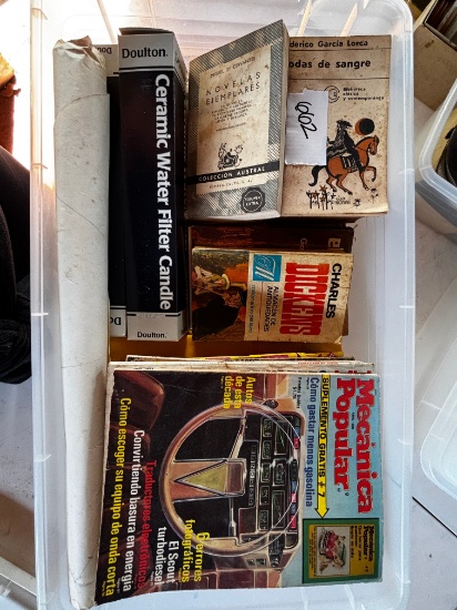 Book and Magazine Lot