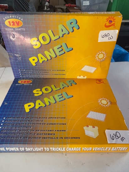 Solar Panels - 12V Trickle Chargers