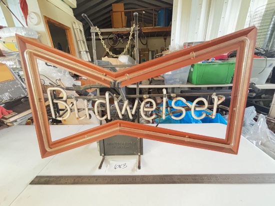 Vintage Budweiser Neon Sign - Anheuser Busch