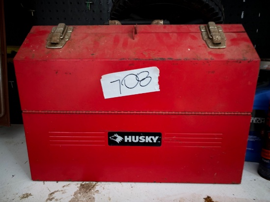 Husky Metal Toolbox w. Contents