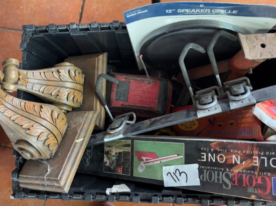 Mixed Tools and Decor Items