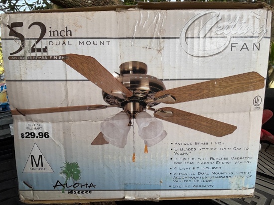 Aloha Breeze Ceiling Fan (52")