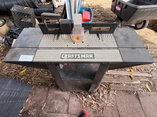Craftsman Router Table