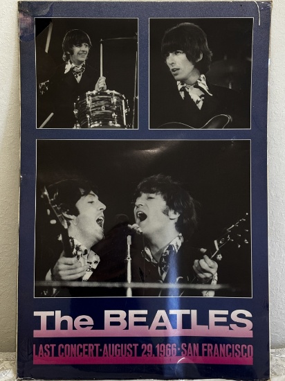 Beatles Last Concert Poster (1966)