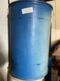 Large Blue 55 Gal. Barrels