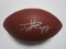 Travis Kelce of the KC Chiefs signed autographed full size brown football PAAS COA 757