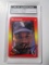 Bo Jackson of the Chicago White Sox signed autographed slabbed sportscard PAAS Holo Sticker 610