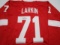 Dylan Larkin of the Detroit Red Wings signed autographed hockey jersey PAAS COA 125
