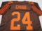 Nick Chubb of the Cleveland Browns signed autographed football jersey PAAS COA 775