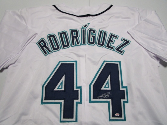 Julio Rodriguez of the Seattle Mariners signed autographed baseball jersey PAAS COA 886