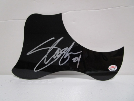 Slash signed autographed guitar pick guard PAAS COA 970