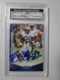 Barry Sanders of the Detroit Lions signed autographed slabbed sportscard PAAS Holo Sticker 993