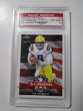 Joe Burrow LSU 2020 Leaf Draft All American ROOKIE #61 graded PAAS Gem Mint 10