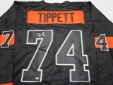 Owen Tippett of the Philadelphia Flyers signed autographed hockey jersey PAAS COA 979