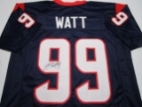 JJ Watt of the Houston Texans signed autographed football jersey PAAS COA 151