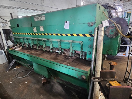 10' Sintex Hydraulic Sheer Model S104 - Fully Functional and Operational